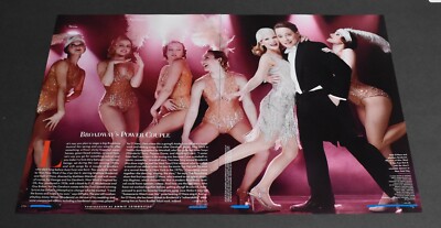 2012 Print Ad Sexy Heels Long Legs Fashion Blonde Broadway's Power Couple art