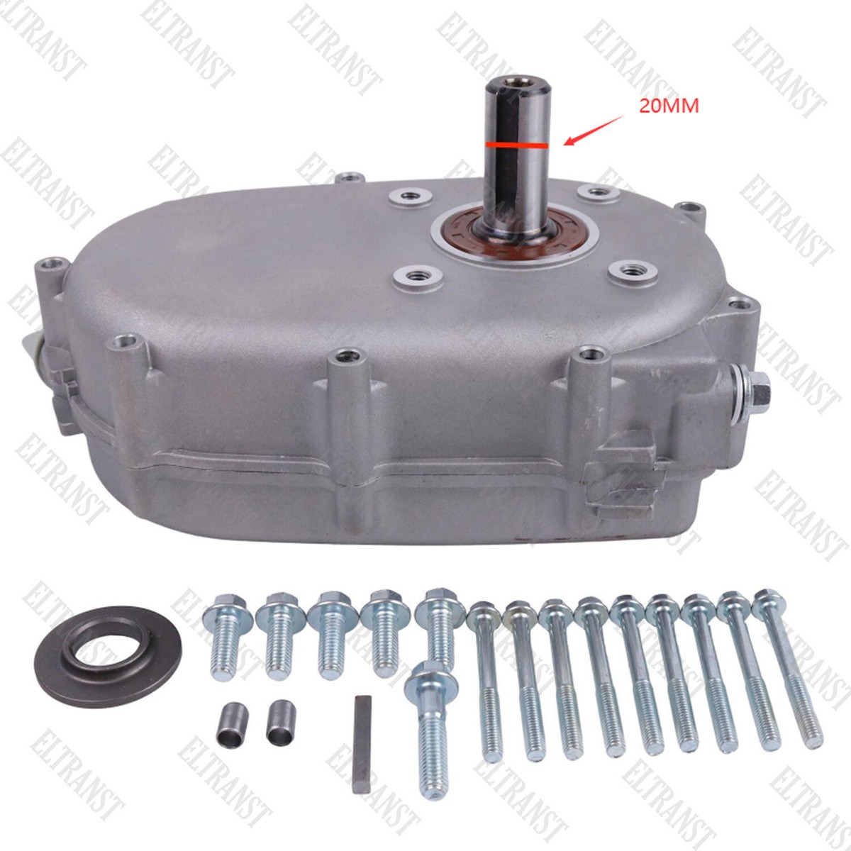 20mm Complete 2:1 Reduction Gearbox w/Wet Clutch Fit for Honda