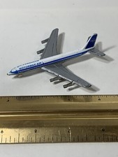 Vintage Motormax Air Boeing 707 - White And Blue - 1/400 Scale Diecast - A128
