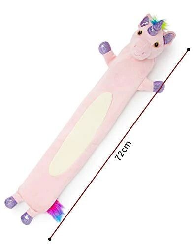 Easycosy lange Heißwasserflasche, Plüschfellbezug, 2L Ganzkörperwärmer, Schmerzlinderung - Bild 4 von 8