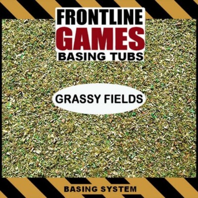 Grassy Fields Frontline Games Miniature Basing Tub FLAT-RATE SHIPPING!
