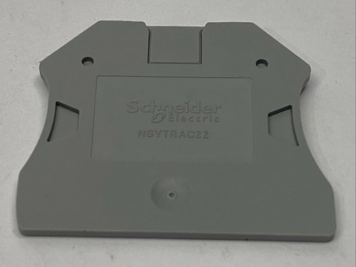 Schneider Electric NSYTRAC22 Linergy Terminal Block End Covers Grey LOT OF 35 - Picture 5 of 5