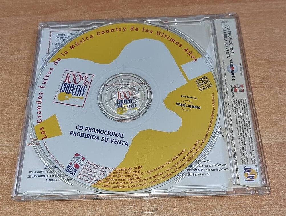 ALAN JACKSON BILLY RAY CYRUS DIXIE CHICKS SPAIN PROMO CD