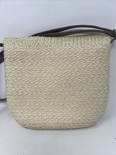 Sun 'N' Sand Paper Straw Tassel Crossbody Bag EUC - 第 3/11 張圖片