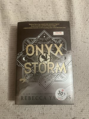 ONYX STORM Deluxe Limited Exclusvie Collector's Edition TARGET HARDCOVER BOOK