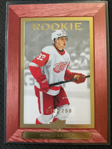 Marco Kasper 2023-24 Upper Deck Extended Beehive Red Parallel RC #012/250