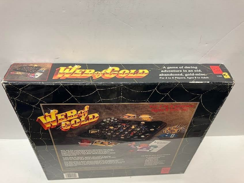 Vintage 1989 WEB OF GOLD Spider Adventure Board Game - Picture 5 of 5