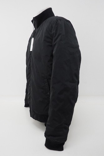 NEW Express Men's Reversible Bomber Coat Black Size Extra Large Tall Polyester - Picture 2 of 6