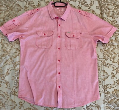 Marc Ecko Red Shirt, Size XL,  Cut & Sew 