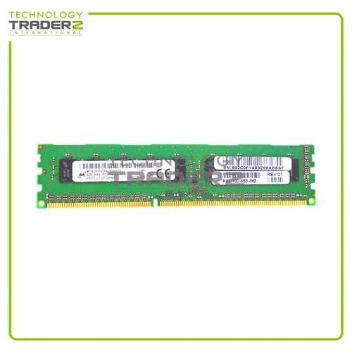 LOT OF 4 100-563-382 EMC 4GB PC3-12800 DDR3-1600MHz ECC Single Rank Memory