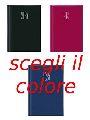 Agenda giornaliera 2026 15x21 sabato domenica separati scegli colore