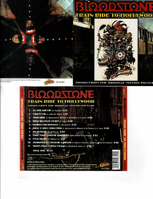 BLOODSTONE - TRAIN RIDE TO HOLLYWOOD SOUNTRACK (CD 1999)   **11 TRACKS**