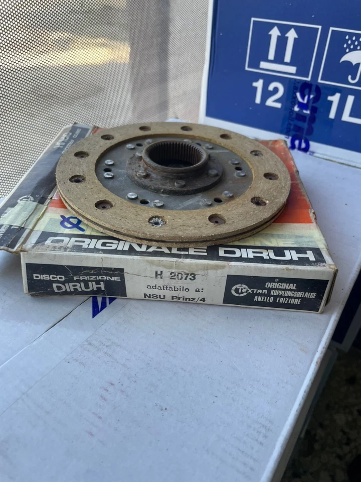 DISCO FRIZIONE NSU PRINZ/4 ø 160 54 denti cave H 2073 PRINZ I II III IV 4 SPORT — 第 2/4 张图片