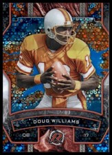 2025 Topps Resurgence - Doug Williams #95 Blue & Orange Spark Refractor