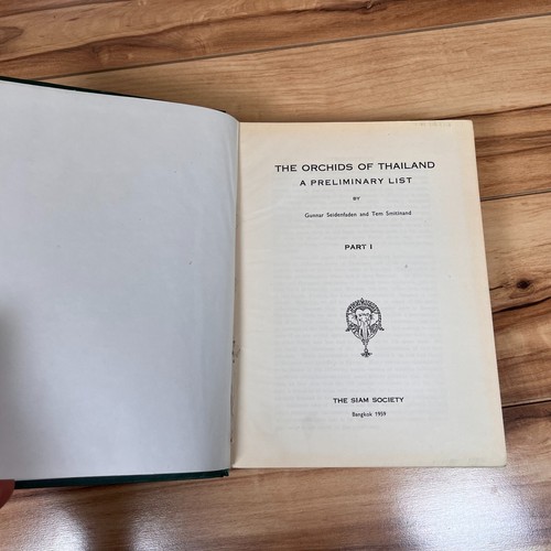 RARE 1959 The Orchids of Thailand Preliminary List Part 1 Seidenfaden, Smitinand - Foto 9 di 17