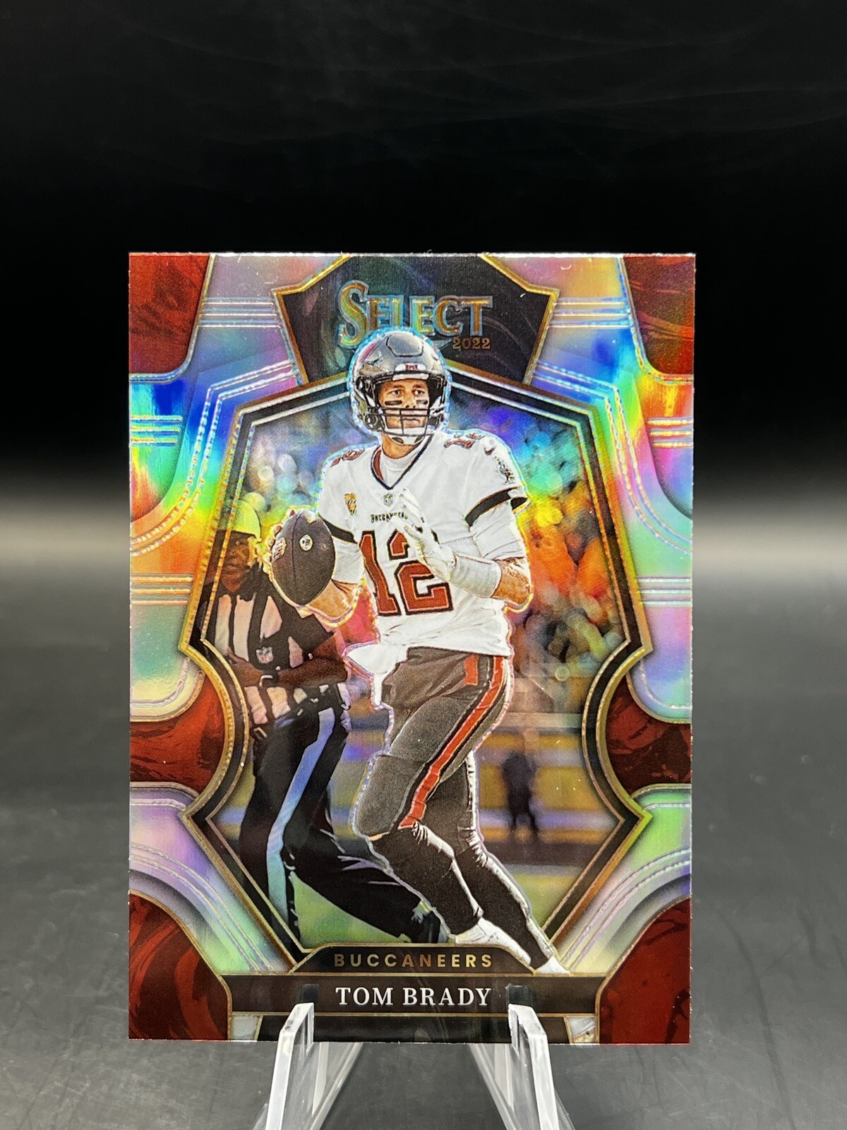 Tom Brady 2022 Select Premier Level Silver Prizm SP Tampa Bay Buccaneers