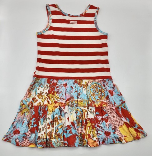 Pampolina Girls’ Fashion Cotton Blend Fashion Dress Size 6 Years Pre-owned - Picture 4 of 8
