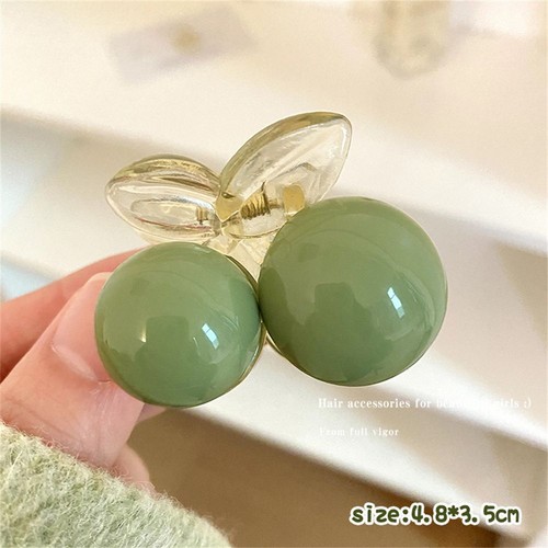 Grandi artigli per capelli di perla - Clip rotonde coda di cavallo barretta accessori per capelli donna 1p - Foto 8 di 21