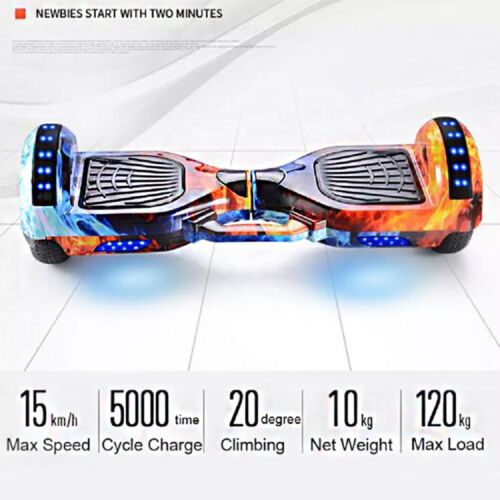 8" 60cm Electric Hoverboard Bluetooth Speaker LED Self Balancing Scooter UL AU - Picture 3 of 7