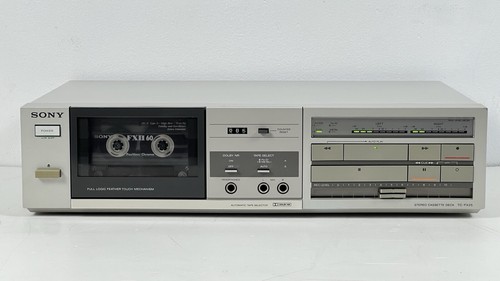 SONY TC-FX25 Stereo Cassette Deck Full Logic Feather Touch Mechanismus RARE JAPAN