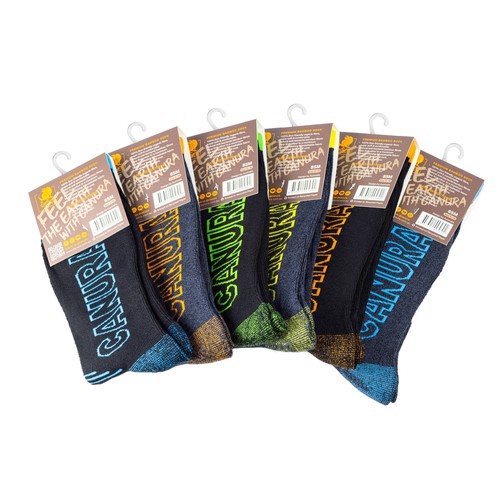 6 Pairs Bamboo Work Socks 88% Bamboo Socks Thick Mens Heavy Duty Cushion Premium - Picture 12 of 25