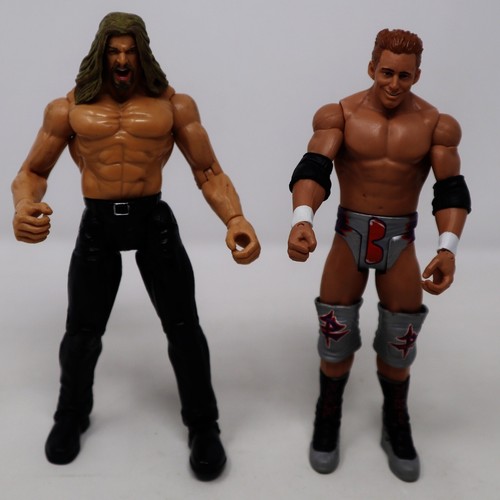 Lote de figuras de anillo JAKKS PACIFIC WWE WRESTLING RAW SMACKDOWN ARMAGEDDON 2007 - Imagen 10 de 12