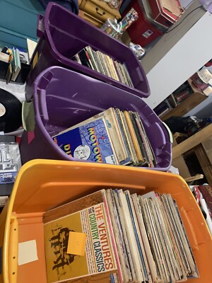 TONS of Vinyl Records For Sale Over 350+ Of Them