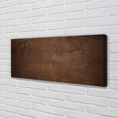 Tulup Leinwandbild 125x50 Wandkunst Maserung