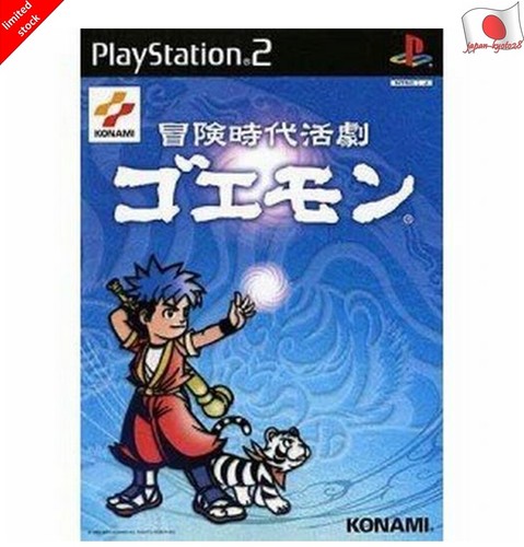 Bouken Jidai Katsugeki Goemon PS2 Konami Sony PlayStation 2 From Japan - Picture 6 of 8