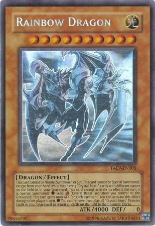 Rainbow Dragon (Ghost Rare) (Chaos Neos Misprint) TAEV-EN006