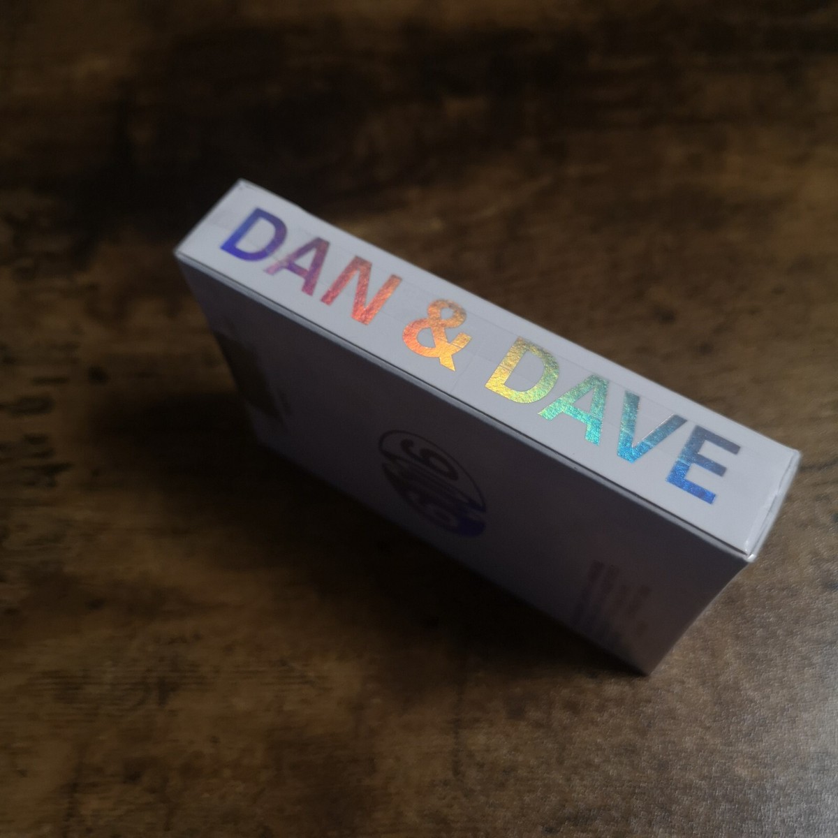 ANYONE DAN DAVE Smoke Holographic Gilded Playing Cards Worldwide