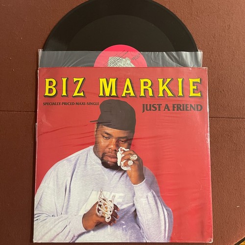 BIZ MARKIE - Just A Friend - 1989 vinyl 12" Original Cold Chillin USA