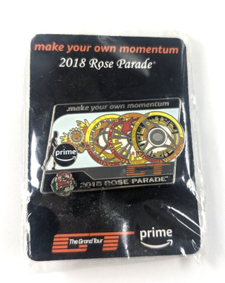2018 Amazon Prime Rose Parade Float Tournament Of Roses  Pin Advertise Souvenir