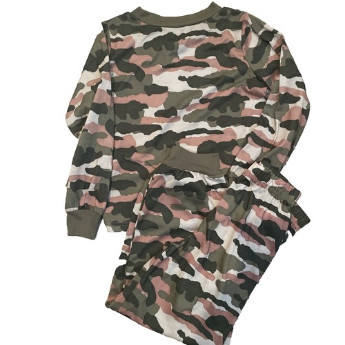 SCOOBY-DOO boys PAJAMAS Long Sleeve Camo Size 8 Preowned Excellent cond - Picture 4 of 4
