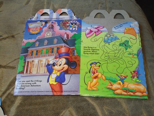 LOT OF 16 *VINTAGE* 1990s MCDONALDS HAPPY MEAL BOXES AS PICTURED - Picture 17 of 17