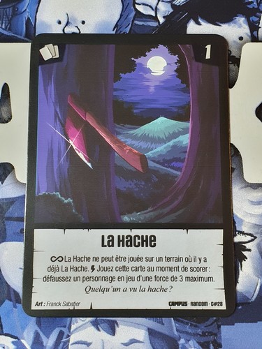 CARTE WANKUL LA HACHE C 28 RANDOOM WANKIL S2 - Imagen 1 de 2