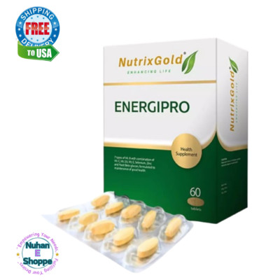 NutrixGold Original EnergiPro with Vitamin C B Complex D3 & E Immune Support