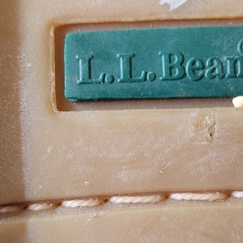 L.L. Bean Topsiders stringato in pelle marrone da donna taglia 7,5 Preppy Classic - Foto 8 di 8