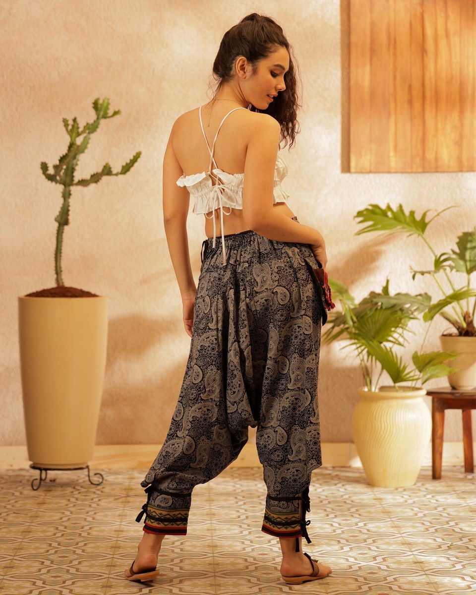 Thai Harem Pants Aladdin Genie Pant Boho Samurai Buddha Backpacker