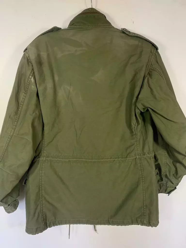 VINTAGE 80'S ALPHA INDUSTRIES M-65 US ARMY FIELD JACKET SIZE SMALL M-1965 USED VINTAGE 80'S ALPHA INDUSTRIES M-65 US ARMY FIELD JACKET SIZE SMALL M-1965 USED