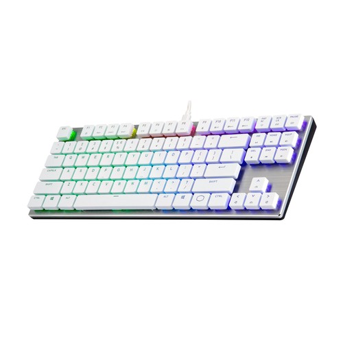 Cooler Master SK630 White Limited Edition Tenkeyless Mechanical Keyboard - 第 3/6 張圖片