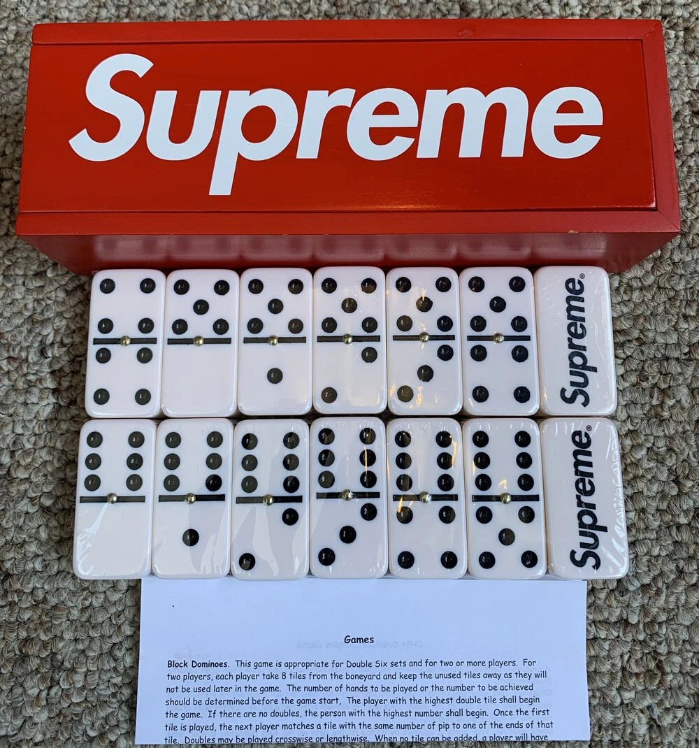 完売品　Aluminum Domino Set　シュプリーム　ドミノ 楽天市場】【中古】 hi◇128 Supreme Aluminum Domino Set