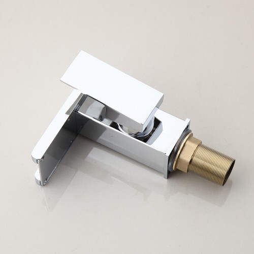 Bathroom Sink Vessel Faucets Brass Chrome Single Handle Mixer Taps Deck Mounted - Imagen 7 de 9