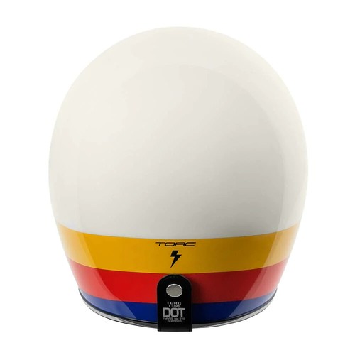 T50 Torc 3/4 Open Face Motorcycle Scooter Helmet DOT Cafe Racer Retro Vintage - Picture 55 of 110