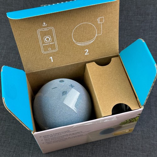 Echo Dot 4th Generation Smart Speaker Twilight Blue with Alexa New Open Box READ - Picture 4 of 18