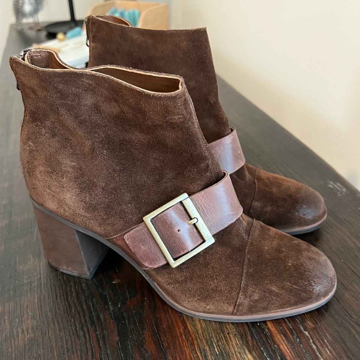 Kork Ease Korks Tea Suede Boot Kork-Ease Korks Rohit Western