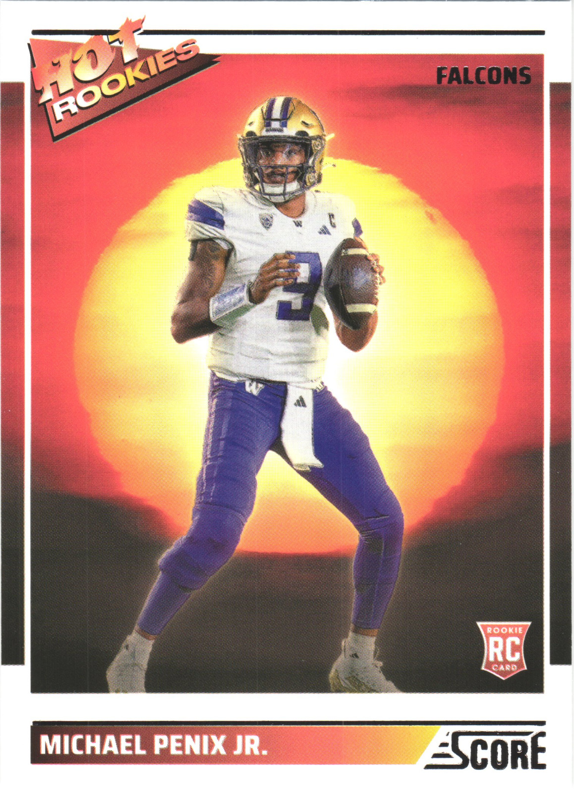 2024 panini score Hot Rookies Michael Penix Jr