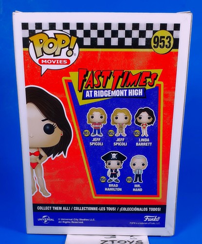 Funko Pop Movies💥Fast Times at Ridgemont High💥LINDA BARRETT(Phoebe Cates) #953 - Picture 7 of 12
