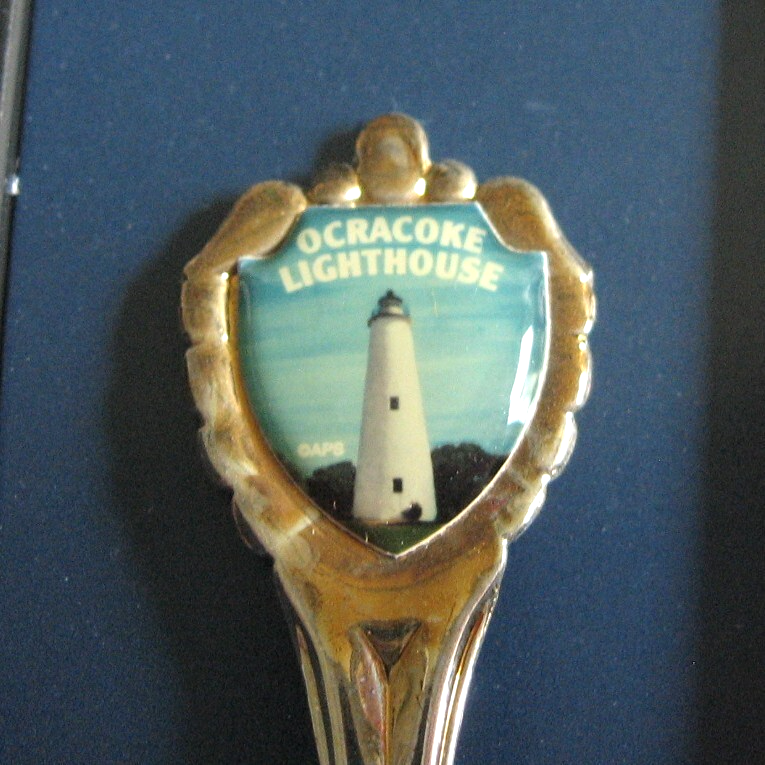 Ocracoke Lighthouse OBX Collector Souvenir Spoon North Carolina ...