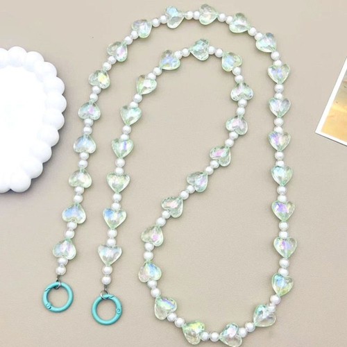 Beaded Beaded Phone Lanyard Anti-lost Wallet Necklace Chain Wallet - Photo 4 sur 14